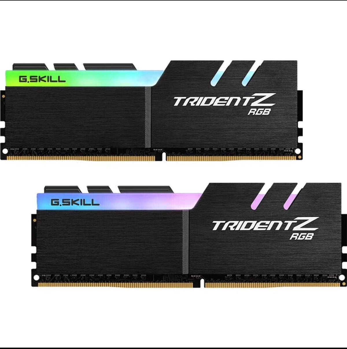 Used SKILL 8G 16GB 32GB 48GB 64GB 32G*2 24G*2 16G*2 8G*2 3600MHz 4000MHz Trident Z Royal Desktop Part DDR4 RGB Memory Ram