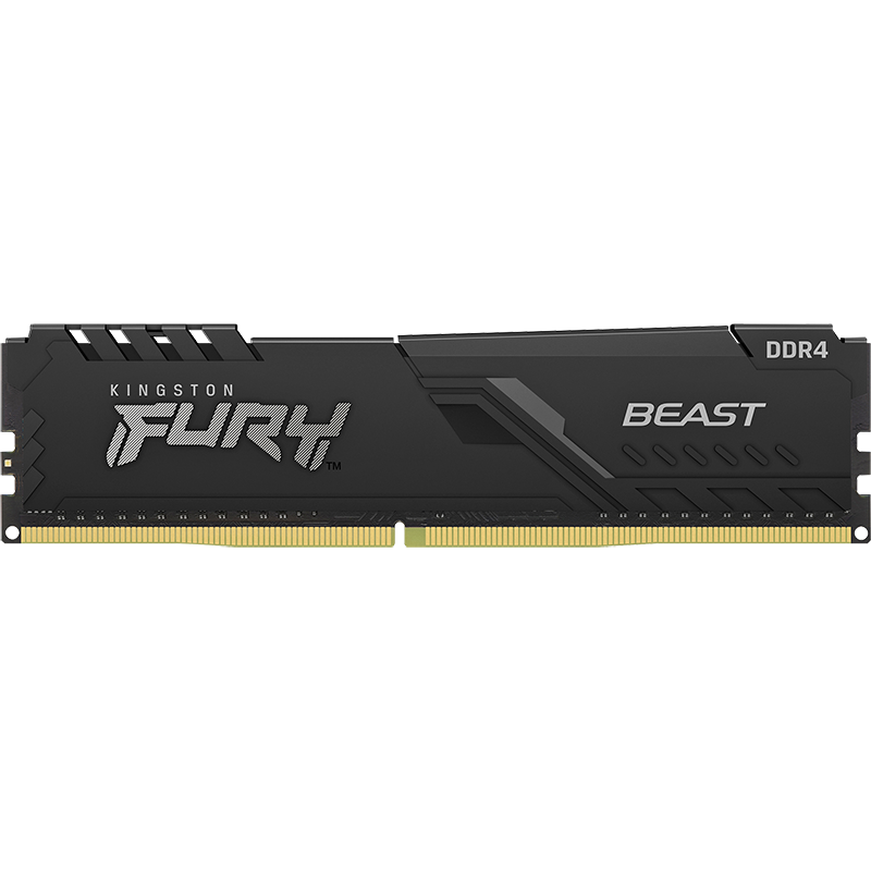 Fury Beast 8GB 16GB 8G 16G 32G DDR4 2133MHz 2400MHz 2666MHz 3200MHz 3600MHz XMP Used Memory Module Ram Heatsink Computer Desktop Memory Ram