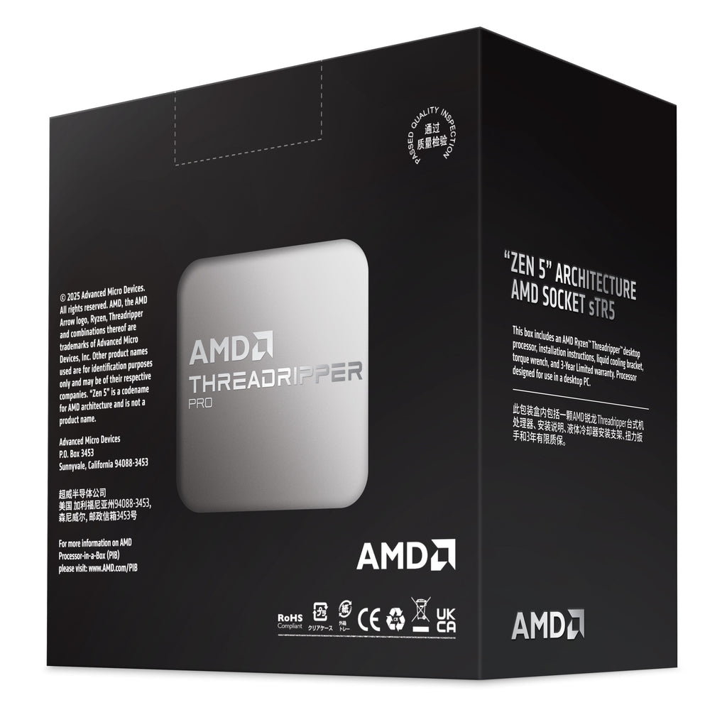 Processor Ryzen Threadripper PRO 9995WX 9985WX 9975WX 9965WX 9980X 9970X 9960X 7945WX 7955WX 7965WX 7975WX 7985WX 7995WX 7960X 7970X 7980X 5945WX 5955WX 5965WX 5975WX 5995WX CPU Processor